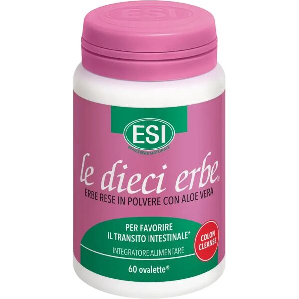 esi le dieci erbe colon cleanse integratore intestinale 60 ovalette