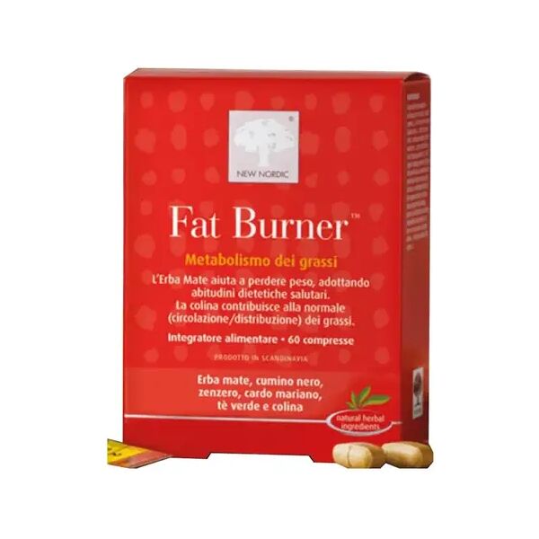 new nordic fat burner integratore metabolismo grassi 60 compresse