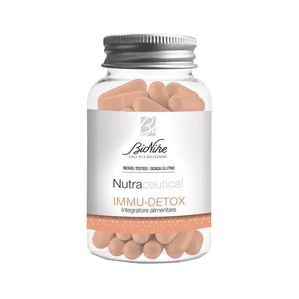 bionike nutraceutical immu-detox integratore sistema immunitario 60 capsule