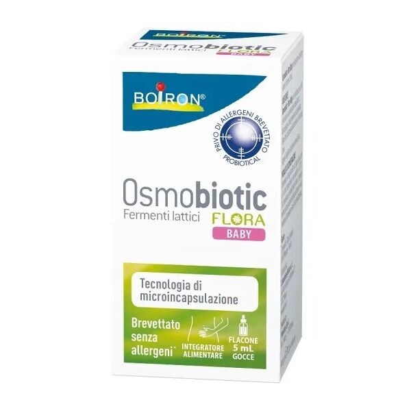 boiron osmobiotic flora baby integratore fermenti lattici gocce 5 ml