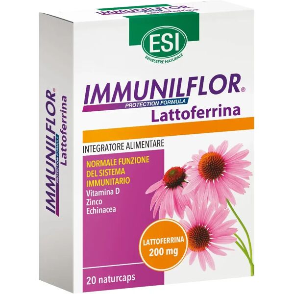 esi immuniflor lattoferrina integratore 20 capsule