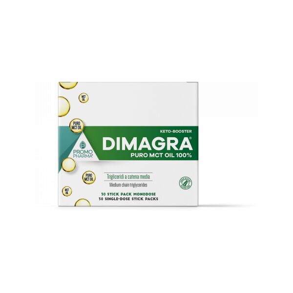 dimagra mct oil 100% integratore brucia grassi 30 stick