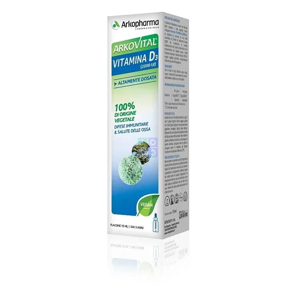arkopharma arkovital vitamina d3 2000ui 15 ml