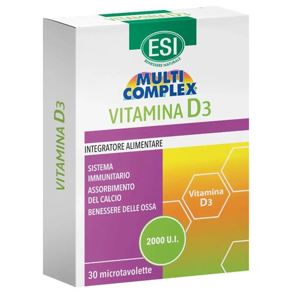 multicomplex esi vitamina d3 integratore 30 tavolette