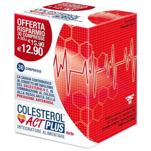 colesterol act plus forte integratore controllo colesterolo 30 compresse