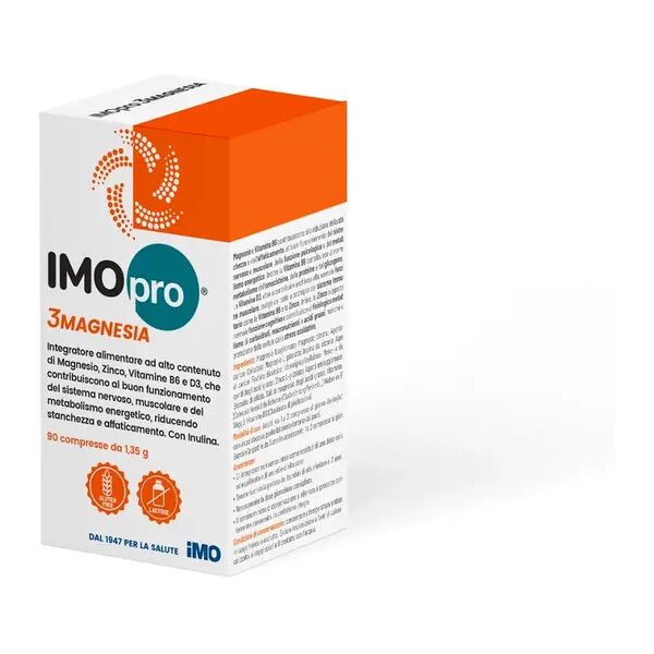 imo pro 3 magnesia integratore per il sistema nervoso 90 compresse