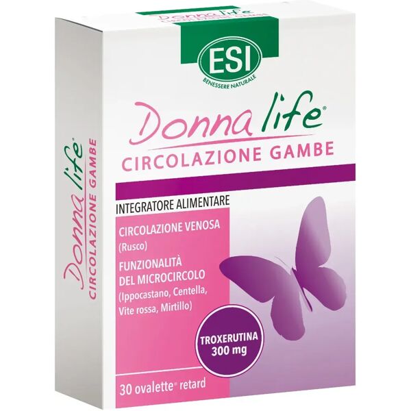 esi donna life circolazione gambe integratore 30 ovalette