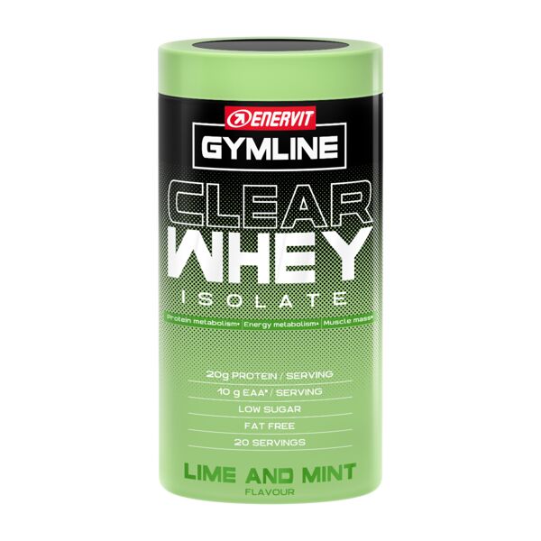 enervit gymline clear whey integratore di proteine gusto lime e menta 480 gr