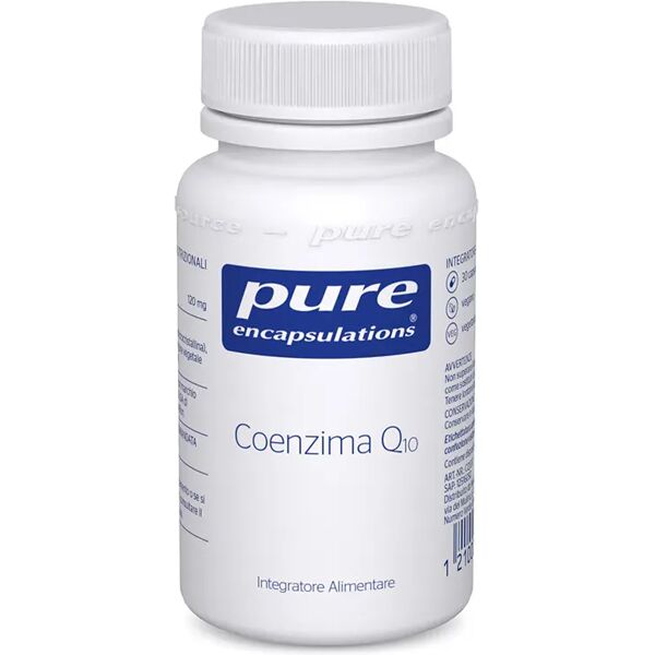 pure coenzima q10 120mg integratore per cuore e muscoli 30 capsule