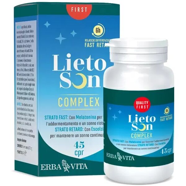 erba vita lietoson integratore per il sonno 45 capsule