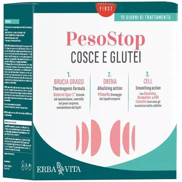 erba vita pesostop kit cosce e glutei 15 giorni di trattamento