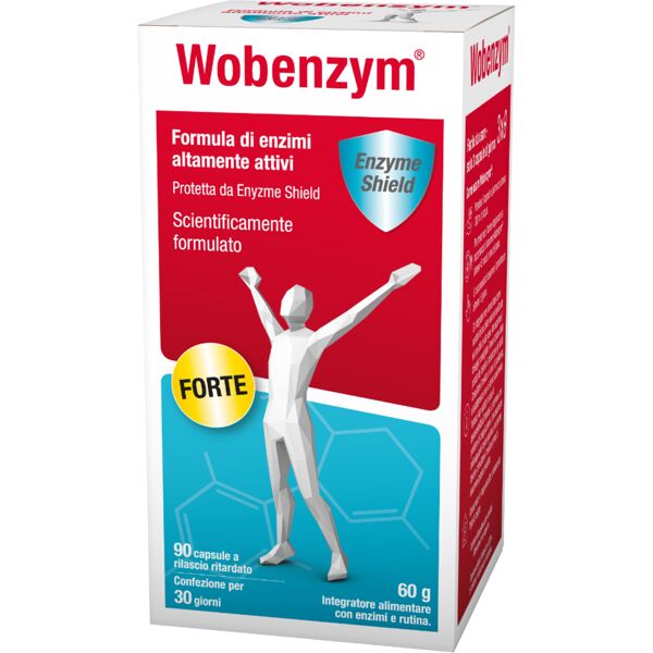 wobenzym forte integratore per infiammazioni e dolori 90 capsule