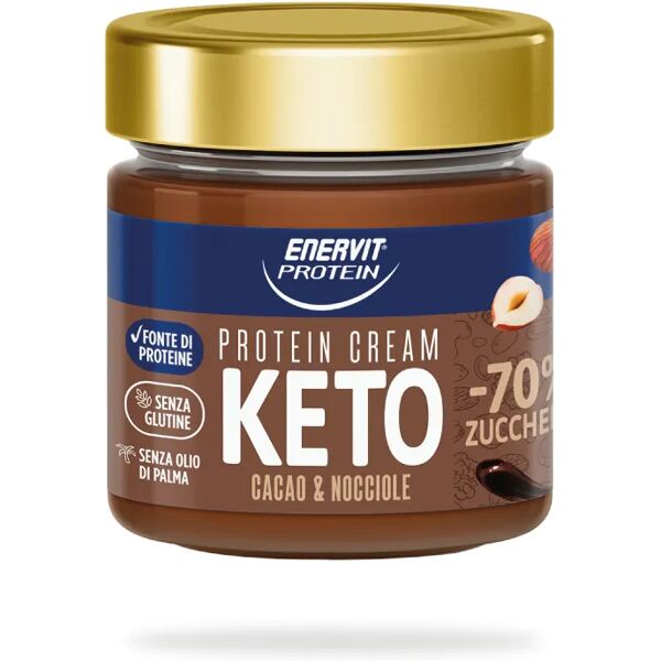 enervit protein cream keto crema proteica a cacao e nocciola 180 gr