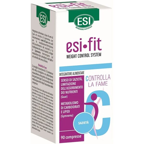 esi fit sazietà controlla la fame integratore per il metabolismo 90 compresse