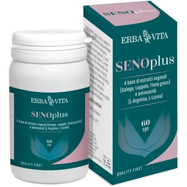 erba vita seno plus integratore per gravidanza, allattamento e menopausa 60 capsule