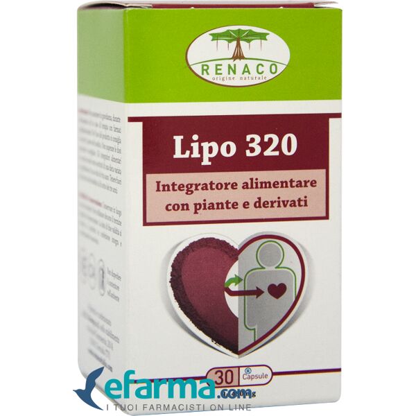 renaco lipo 320 integratore 30 capsule