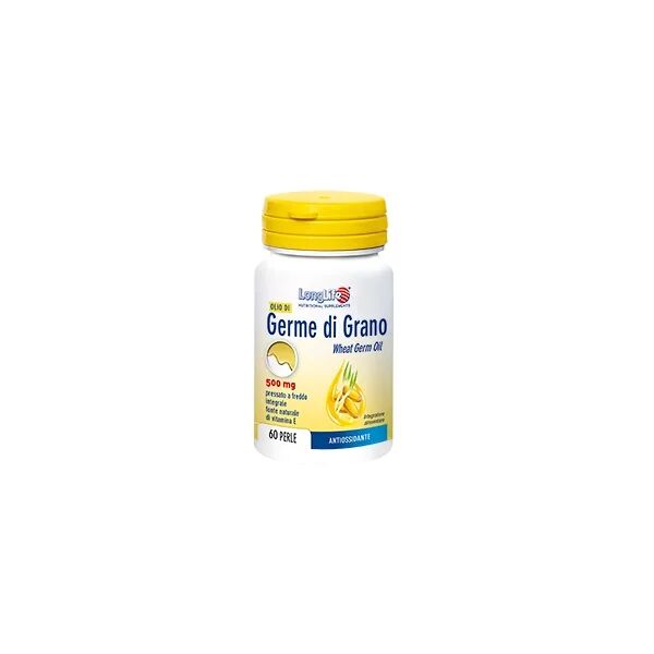 longlife olio germe di grano integratore vitamina e 60 perle