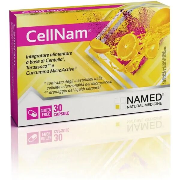 named cellnam integratore anticellulite 30 capsule