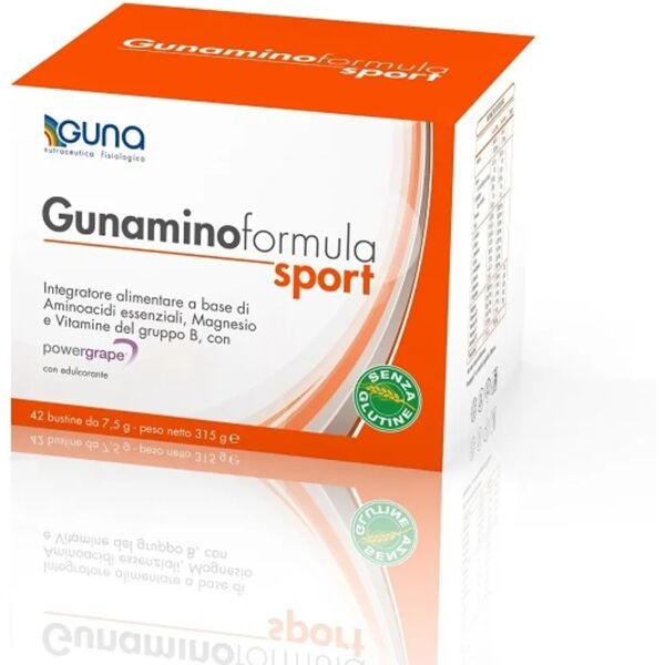 guna mino formula sport integratore amminoacidi 42 bustine