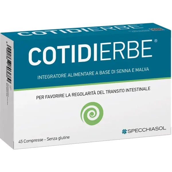 specchiasol cotidierbe integratore transito intestinale 45 compresse