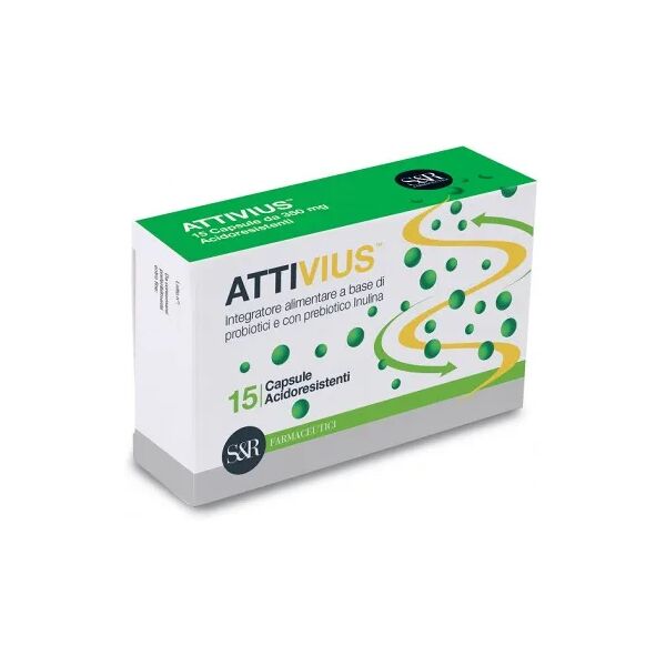 attivius integratore per la flora intestinale 15 capsule