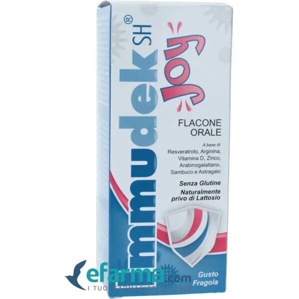 immudek joy fragola sciroppo integratore difese immunitarie 200 ml