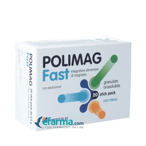 lj pharma polimag fast integratore 20 bustine