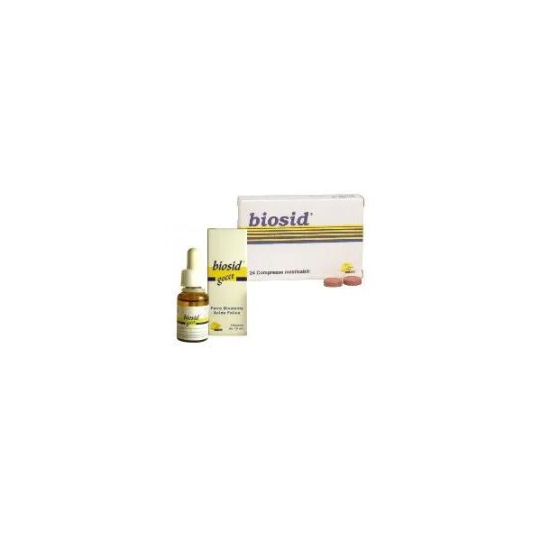 biosid gocce integratore di ferro bivalente e acido folico 15 ml