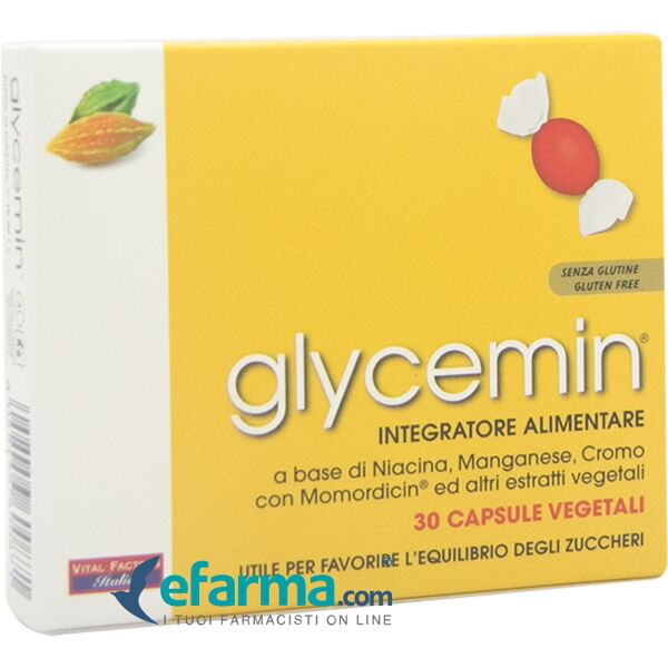 vital factors glycemin integratore 30 capsule