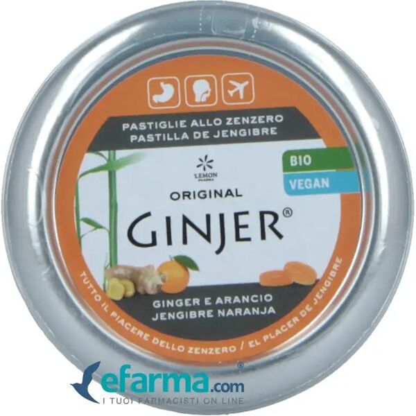 lemon pharma ginjer integratore 40 pastiglie