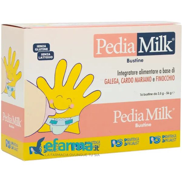 pediac pedia milk integratore allattamento 16 bustine