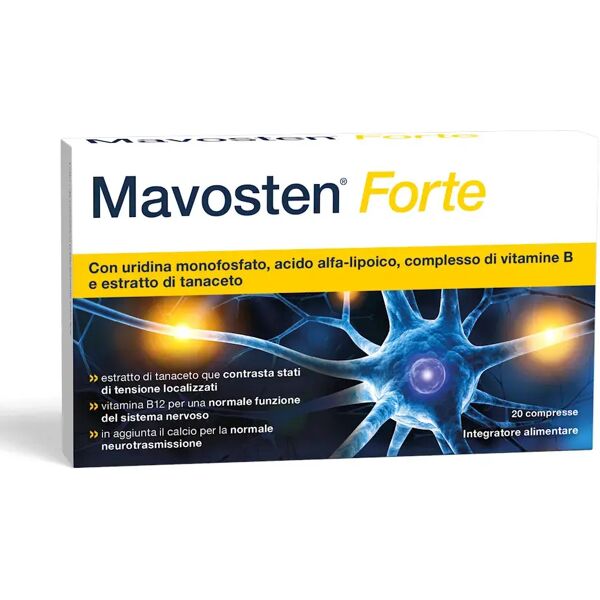 mavosten forte integratore per un sistema nervoso sano 20 compresse