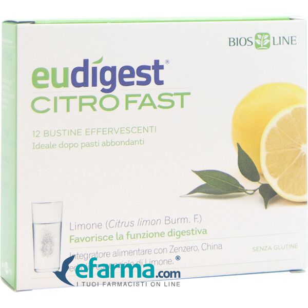 eudigest citro fast integratore digestivo 12 bustine