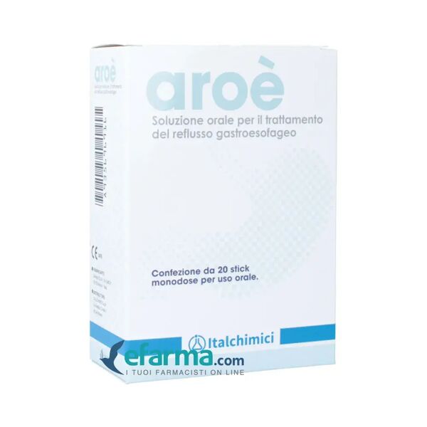 aroe' aroè soluzione orale integratore reflusso gastroesofageo 20 stick