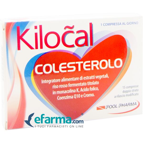 kilocal colesterolo integratore controllo dei lipidi 15 compresse