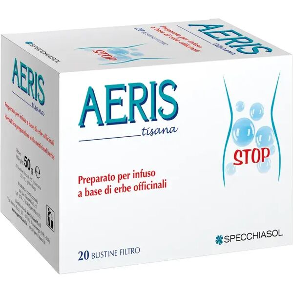 specchiasol aeris tisana contro gas intestinale 20 filtri