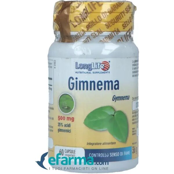 longlife gimnema integratore dimagrante 60 capsule