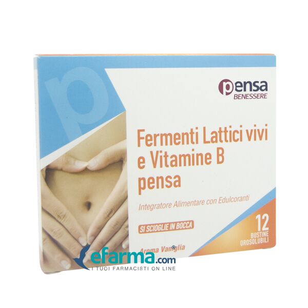pensa pharma fermenti lattici vitamina b integratore 12 bustine