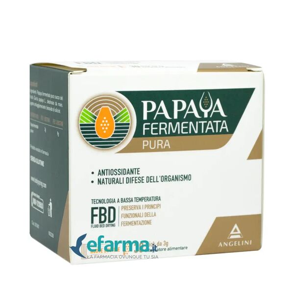 body spring papaya fermentata pura integratore antiossidante 30 bustine