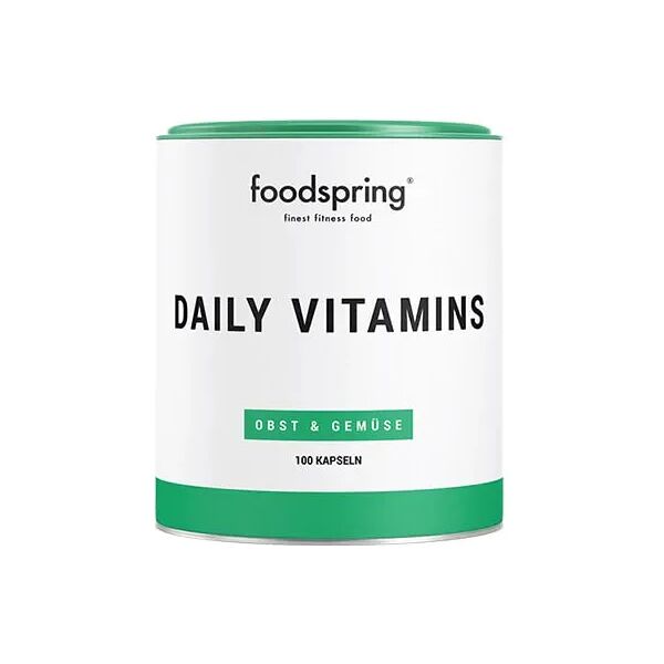 foodspring daily vitamins 100 capsule