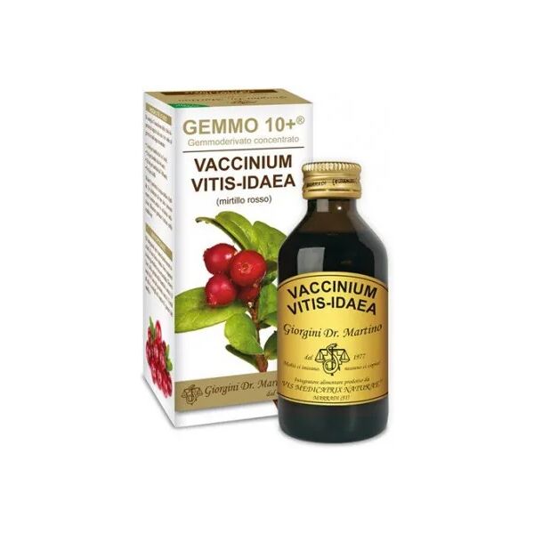 dottor giorgini dr. giorgini gemmo 10+ mirtillo rosso liquido analcoolico 100 ml