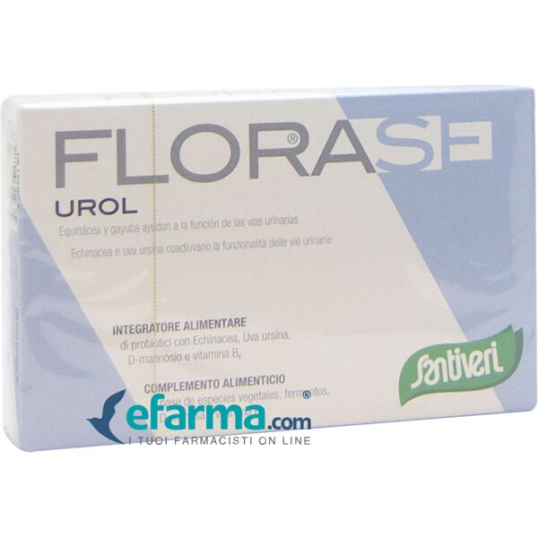 santiveri florase urol integratore probiotico 40 capsule