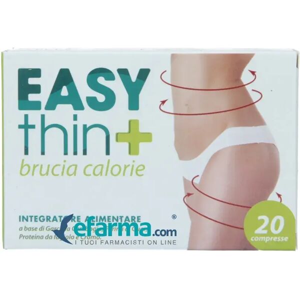 easy thin plus brucia calorie integratore dimagrante 20 compresse