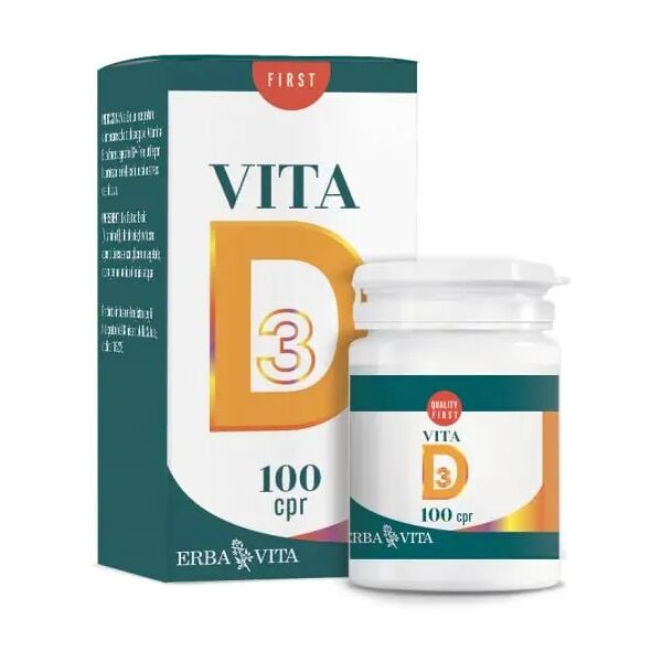 erba vita vitamina d integratore 100 compresse orosolubili