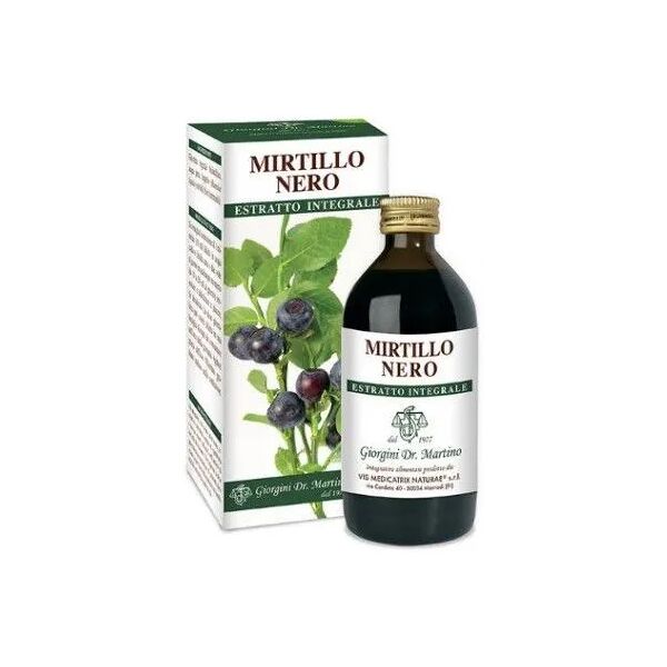 dottor giorgini dr. giorgini mirtillo nero estratto integrale integratore drenante 200 ml