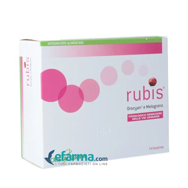 cristalfarma rubis integratore 14 bustine