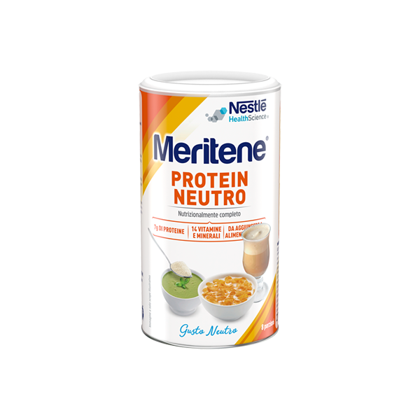 meritene protein neutro polvere integratore proteine vitamine e minerali 270 g