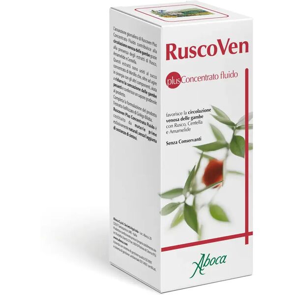 aboca ruscoven plus concentrato fluido integratore gambe pesanti 200 g