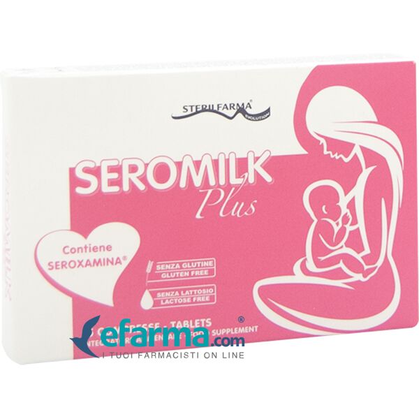 sterilfarma seromilk plus integratore allattamento 15 compresse