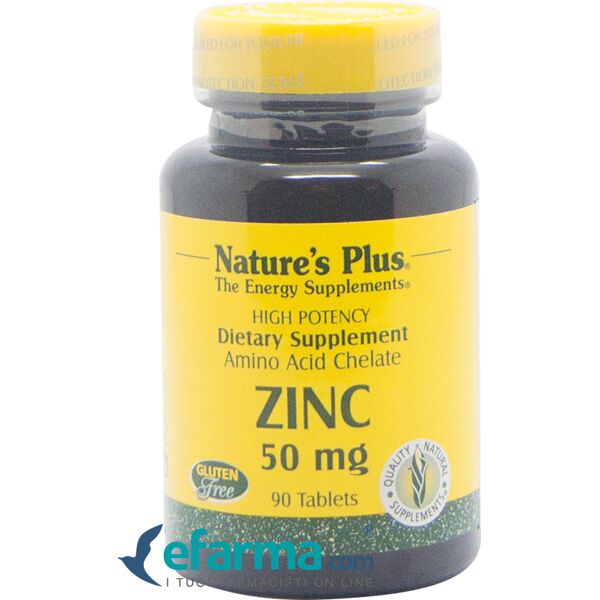 nature's plus zinco chelato integratore 90 tavolette